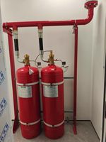 Système d'extinction d'incendie FM200 40/70/100/120/150/180L Gaz/Équipement de lutte contre l'incendie FC-227ea