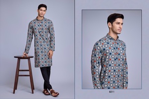 ชุดนอน Kurta สำหรับผู้ชายเสื้อผ้าสำหรับเทศกาลและปากีสถานแบบอินเดีย - Product Image 2