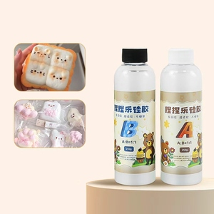 חומר סיליקון רך שקוף בעבודת יד לצעצועי לחיצה, חומר גלם סיליקון ידידותי לסביבה להפגת מתחים - Product Image 6