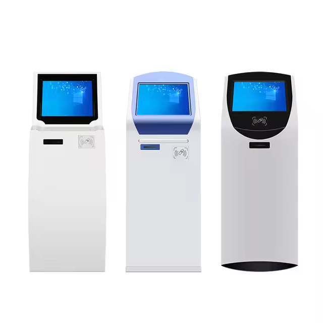 21.5 Inch Touch Screen Queue Ticket Dispenser Queuing Kiosk Machine for Queuing Management System