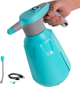 Handheld 2L Electric Plant Sprayer USB Charging Lithium Automatic Plant Mister Spray Bottle For Watering And Spraying Pesticides