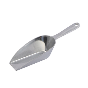 Wholesale Customized Bar Accessories Small Bar Aluminium Ice Shovel Ice Bucket Scoop For Kitchen