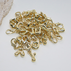 Charms Charms con lettere iniziali a bolle grossa e carina per borse da donna Charm Charm <span class=keywords><strong>portachiavi</strong></span> accessori - Product Image 6