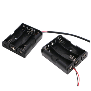 Poding nhựa <span class=keywords><strong>AA</strong></span> Kích thước pin chủ với dây dẫn và kết nối <span class=keywords><strong>3</strong></span> <span class=keywords><strong>AA</strong></span> pin chủ trường hợp - Product Image 2