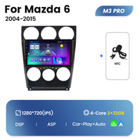 MEKEDE M6 PRO, sistema Android QLED, sistema de audio multimedia para coche, pantalla DVD para Mazda 6 2004 2015 9 pulgadas