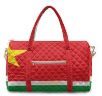 Sac de voyage Ghana (version matelassée) grande capacité pour femme, sac de sport, sac de week-end, sac de nuit, sac de cabine pour le voyage