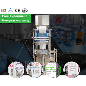 Máquina Automática para Envasado de Gránulos de 5kg-25kg con Funciones de Envoltura y Encolado para Aplicaciones Alimentarias y Químicas, Envasado en Película/Lámina - Product Image 1