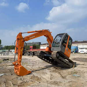 Fabriqué au Japon 7.5ton Hitachi 75 excavatrice sur chenilles utilisé ZX75 120 170 240 270 type mobile de chenille d'équipement de construction - Product Image 2