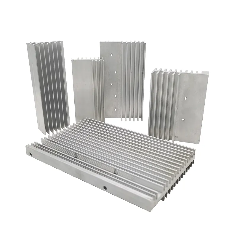 Extrusion Aluminum Profile Manufacturer Custom Extruded CNC Machining Aluminum Heat Sink Extrusion Aluminium heatsinks