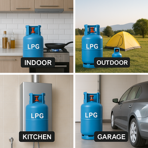 블루투스 LPG 프로판 탱크 레벨 게이지 실시간 앱 모니터링 RV 및 야외용 컴팩트 하단 장착 센서 - Product Image 4