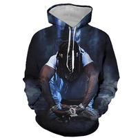 Sweat-shirt imprimé Star King Von pour homme, pull-over décontracté avec impression 3D, haute qualité, OEM