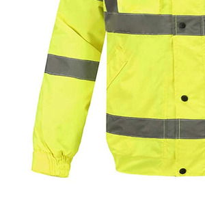 Vêtements de travail d'hiver haute visibilité veste vêtements de travail à manches longues Construction veste réfléchissante sécurité - Product Image 5