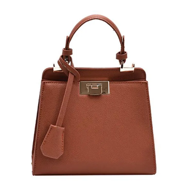 China supplier lady bags wholesale classical PU leather woman satchel handbags and purses