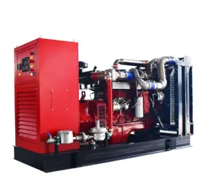 180kva Lpg Gas Genset 6lt Aardgas Genset 150kw Biogas Generator Set 6Ltaa 120kw Lpg Gasmotor Industriële Biomassa Generator