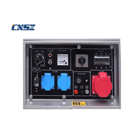 Générateur diesel CNSZ pas cher 186fa 8HP, petit groupe électrogène 5 kW refroidi par eau, 5 kVA, démarrage automatique silencieux, certifié CE