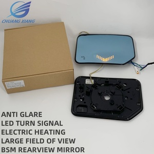 กระจกมองหลังสีฟ้าพร้อมเซ็นเซอร์ BSM และสัญญาณไฟเลี้ยว LED เหมาะสำหรับใหม่สำหรับ LC250. Toyota <span class=keywords><strong>proda</strong></span> - Product Image 6