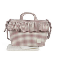Sac de rangement suspendu de luxe, durable et imperméable pour accessoires de bébé, organisateur de voyage pour maman, pour poussette et sac à couches