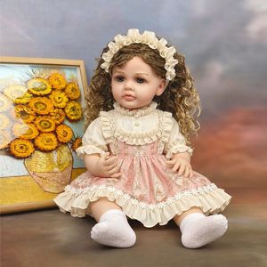 Muñeca Reborn de Vinilo de Alta Calidad de 22 Pulgadas, Muñeca Bebé Realista y Hermosa, Juguete de Compañía para Niños, Regalo Encantador para Niñas - Product Image 4