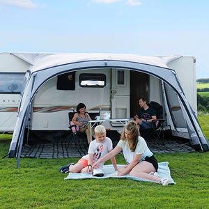 HOMFUL Camping extérieur <span class=keywords><strong>caravane</strong></span> Air <span class=keywords><strong>auvent</strong></span> salle RV tente gonflable <span class=keywords><strong>auvent</strong></span> latéral <span class=keywords><strong>caravane</strong></span> <span class=keywords><strong>auvent</strong></span> pièce supplémentaire <span class=keywords><strong>caravane</strong></span> <span class=keywords><strong>annexe</strong></span> - Product Image 5