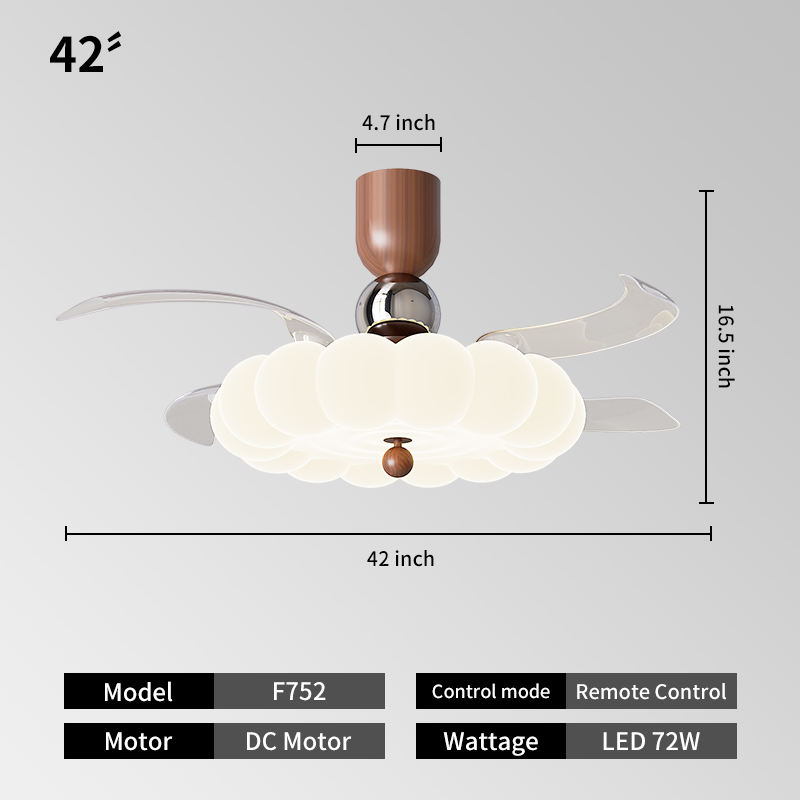 42IN-Wood-Round-Ceiling Mount