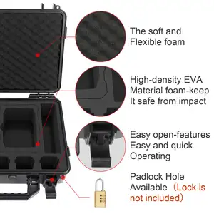 Hard Case Tahan Air Carry-On Casing Keras Tahan Air Casing Keras Kompatibel dengan DJI Air 2S / DJI Mavic Air 2 Fly More Combo
