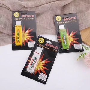 Top-Angebot 2024 Elektroschock-Kaugummi Scherzartikel, Nahaufnahme Zaubertrick Requisiten, Geschenk Elektroschock Scherz Kaugummi - Product Image 1