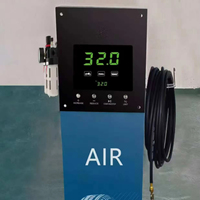 Freestanding Digital Tire Inflator 1pc*5m Inflation Tube Coin Insertion Function