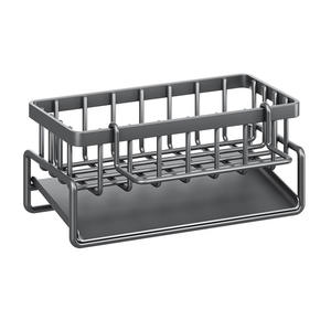 Distributeur de savon de cuisine en acier au carbone avec plateau de <span class=keywords><strong>vidange</strong></span> automatique pour cuisine salle de bain tenant l'éponge - Product Image 2