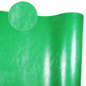 Venta al por mayor de la fábrica de cuero respetuoso del medio ambiente sostenible, reciclado de cuero sintético de PVC - Product Image 3