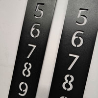 Pochoirs pliables réutilisables en plastique pour lettres, pochoirs découpés en carton pour logos, pour marquage routier et signalisation de trottoir