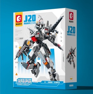 Blocs de construction en plastique ABS Glory <span class=keywords><strong>BB</strong></span> Warrior, Mecha transformable, puzzle à assembler, modèle de jouet, cadeau pour enfants - Product Image 5