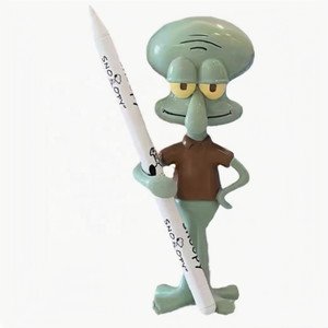 <span class=keywords><strong>Bob</strong></span> the SquarePants Octopus Résine Ornement de bureau fait à la main Porte-stylo et brosse à dents mignon pour salle de bain pour les vacances et les cadeaux - Product Image 1