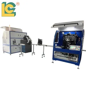 Multi Function Automatic Screen Printing and hot foil stamping machine with CCD image positioning for different glass bottle