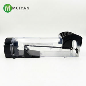 नया पुनः प्रयोज्य स्वचालित माउस ट्रैप काले प्लास्टिक चूहे जाल जाल के साथ पशु नियंत्रण के लिए रोडेंट-पनरोक और पर्यावरण के अनुकूल - Product Image 2