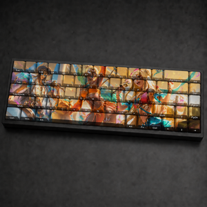Teclas PBT con Impresión Lateral <span class=keywords><strong>LOL</strong></span> Ocean Song Seraphine, 68 Teclas, Sublimación de Tinta, para Teclado Mecánico 60%, Compatible con Interruptores Cherry MX - Product Image 6