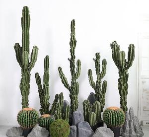 Planta Artificial de Tacto Real, Adornos de Jardinería, Cactus Artificial de Primera Calidad, Casi Natural, para Fuentes de Agua - Product Image 1