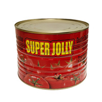 Sauce tomate 28-30% Brix, marque privée personnalisée, concentré double de tomate en conserve métallique 70g avec 20%-100% de pureté