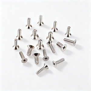 Vis autotaraudeuses à tête fraisée Phillips en acier au carbone GB846, plaquées zinc, pour la vente en gros - Product Image 6