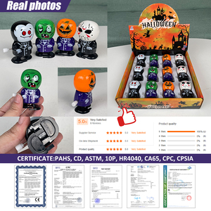 Đồ chơi bằng nhựa gió lên cơ chế Halloween mới lạ Đồng hồ windup đồ chơi cho trẻ em - Product Image 5