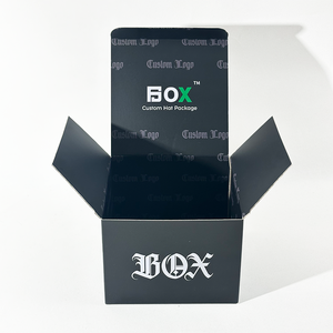 Tùy Chỉnh Cá Nhân Thương Hiệu Sóng Hình Thang Kỹ Thuật Số In Ấn Lớn Vận Chuyển Quà Tặng Cap Set Hộp Bóng Chày Mũ Mũ Hộp - Product Image 5