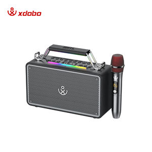 XDOBO Bold <span class=keywords><strong>Mini</strong></span> 80W pour Enceinte Portable 5.3 avec Micro Intégré, Étanche IPX5, pour Home Cinéma et Fêtes, Batterie 8000-10000mAh - Product Image 2