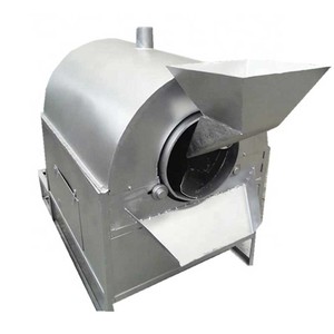 เครื่องคั่วถั่วอัตโนมัติแบบใช้มอเตอร์สำหรับใช้งานเชิงพาณิชย์ สำหรับคั่วถั่วลิสงและผลไม้อบแห้ง กำลังการผลิต 100-500 กก./ชม. แรงดันไฟฟ้า 220V/380V - Product Image 1