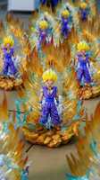 Figurine en PVC de Son Gohan Super Saiyan Dragon Ball Z de 36 cm, modèle de jouet, poupée, figurine, ornement, décoration d'intérieur