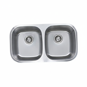 [BAEKJO] Évier européen BD820 élégant en finition satinée avec double cuve profonde pour des intérieurs élégants - Product Image 2