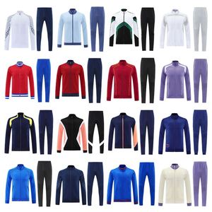 Ventes en gros de vestes à fermeture éclair personnalisées de haute qualité pour hommes du club de football PSG, survêtement d'entraînement Arsenal, uniforme de football Lamine Madrid - Product Image 1