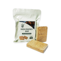 Barres de rationnement alimentaire d'urgence avec forte satiété saveur de champignon de singe sans sucre Texture dure emballée dans un sac