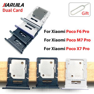Tiroir de <span class=keywords><strong>carte</strong></span> SIM en gros pour <span class=keywords><strong>Xiaomi</strong></span> Poco F6 M7 X7 Pro – Tiroir de mémoire durable et précis, support de puce, pièces de rechange pour téléphone - Product Image 6