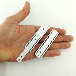 Mini 16Mm Brede <span class=keywords><strong>Micro</strong></span>-Glijbaan Aluminium Lineaire Geleider Voor Badkamer/Elektronische Apparatuur 60Mm 70Mm 200Mm Lengte Opties - Product Image 3