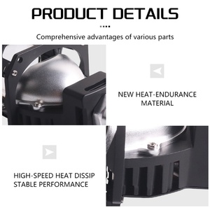 Sanvi Factory Low Price Car Headlights 2.5 Inch S7 Pro Bi <b>Led</b> <b>Projector</b> Lens for Car Headlight Lens Upgrade - Product Image 3