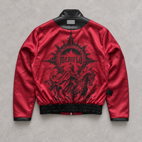 Fabricant de vestes en cuir coupées et cousues sur mesure, boucle métallique de pompier, fermeture éclair, style gothique punk, vente en gros, usine